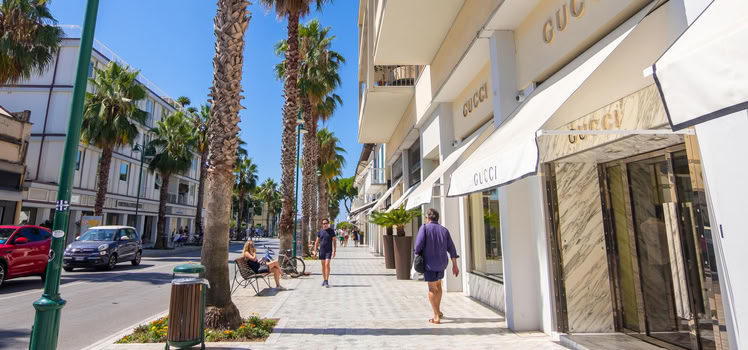 Paesaggio della Versilia