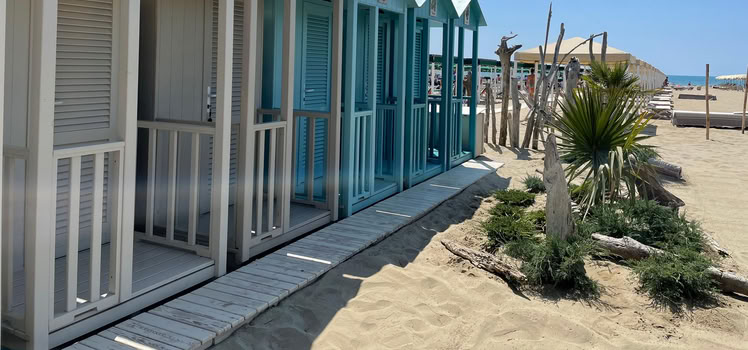 Vista panoramica della Versilia